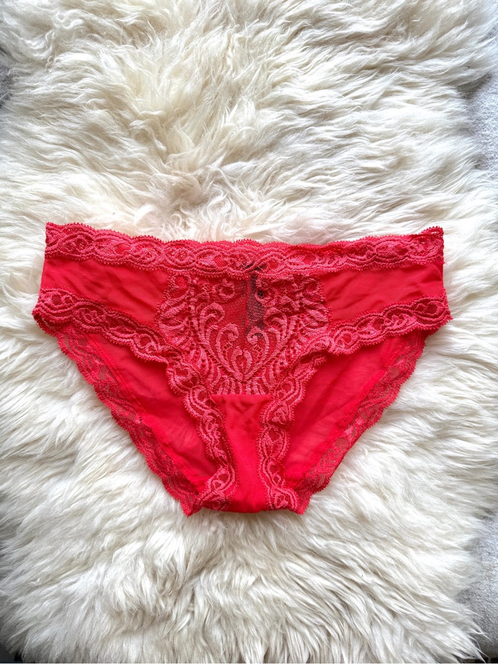 Natori NWOT Feathers Hipster Brief in Bonfire - S - Picture 2 of 4